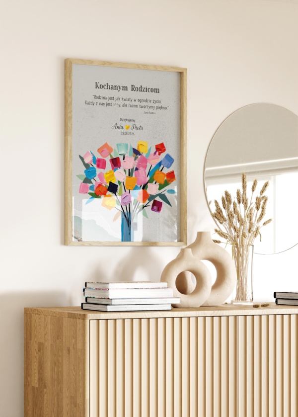 Alternative view of Podziękowania dla rodziców - Grafika - Wzór 3